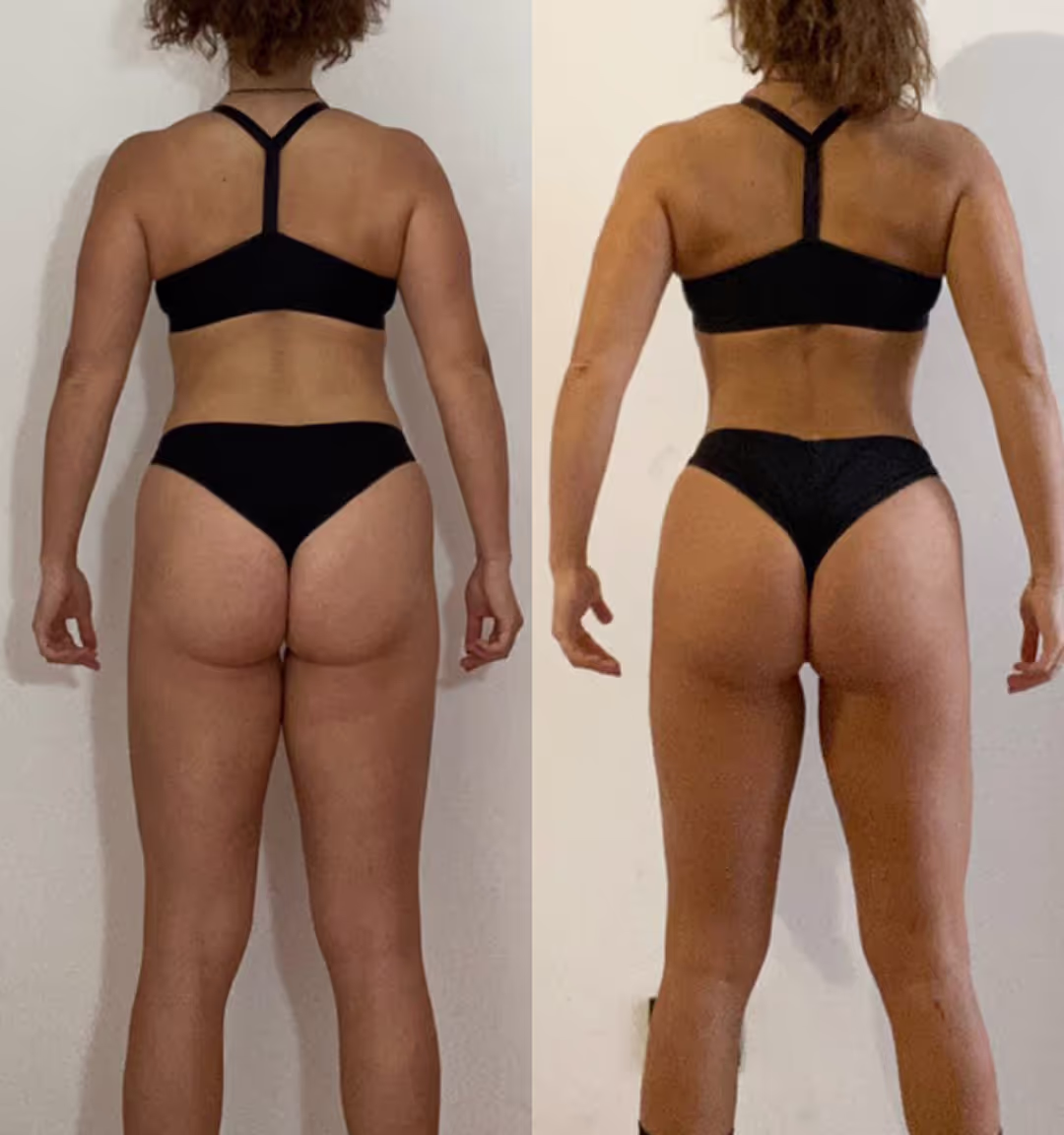 Risultato dimagrimento e tonificazione con personal trainer online Builtdifferent