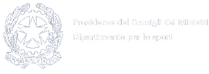 Logo presidenza dei consigli dei ministri dipartimento per lo sport